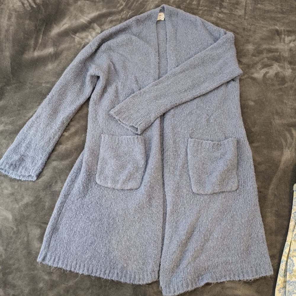 Slate Blue Cardigan